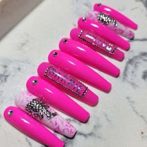 Barbie Press On Nails